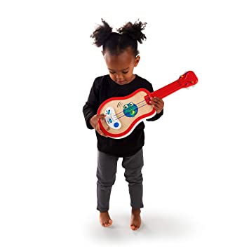 Magic Touch Ukulele Wooden Musical Toy, 12 Months