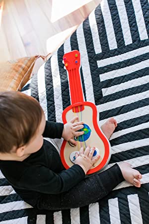 Magic Touch Ukulele Wooden Musical Toy, 12 Months